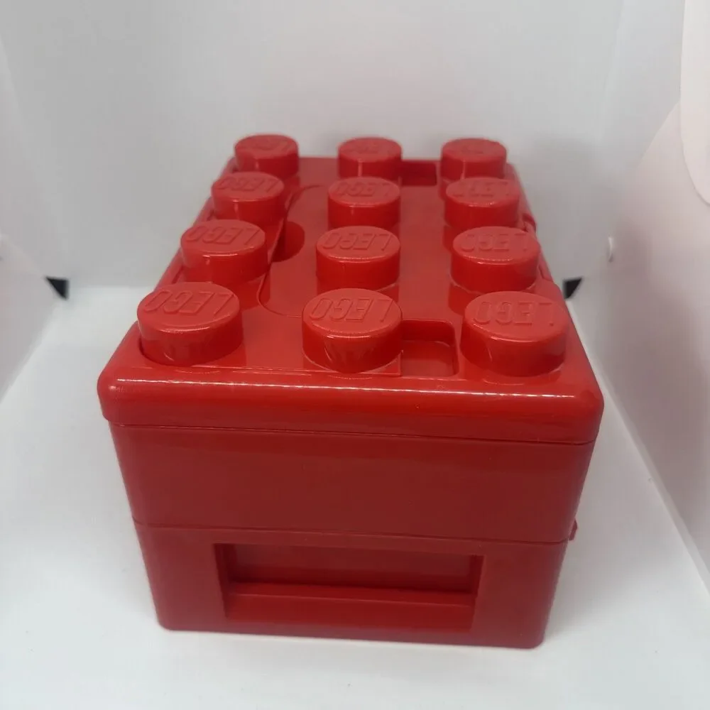 ICONIC Lego 2011 Red Brick Storage Carry Case Drawer & Handle (Retired)